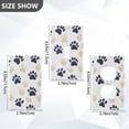 thumbnail image 7 of Yayeee Toggle Light Switch Wall Plate 1-Gang 4.5"x2.7" Home Decorative Outlet Cover, Black Cat Paw, 7 of 7