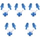 thumbnail image 1 of 5 pares de tapones para los oídos de silicona para nadadores, con pinzas para la nariz, tapones para los oídos de natación de silicona suave, reutilizables para nadar o dormir, disponibles en 6 colores Sailing Electrónica, 1 of 6
