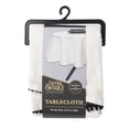thumbnail image 4 of Thyme & Table Round Tablecloth 70", Pom White, 4 of 5