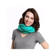 thumbnail image 2 of Tickled Pink Knit Infinity Scarf for Women, Oversized but Lightweight, 2 of 2
