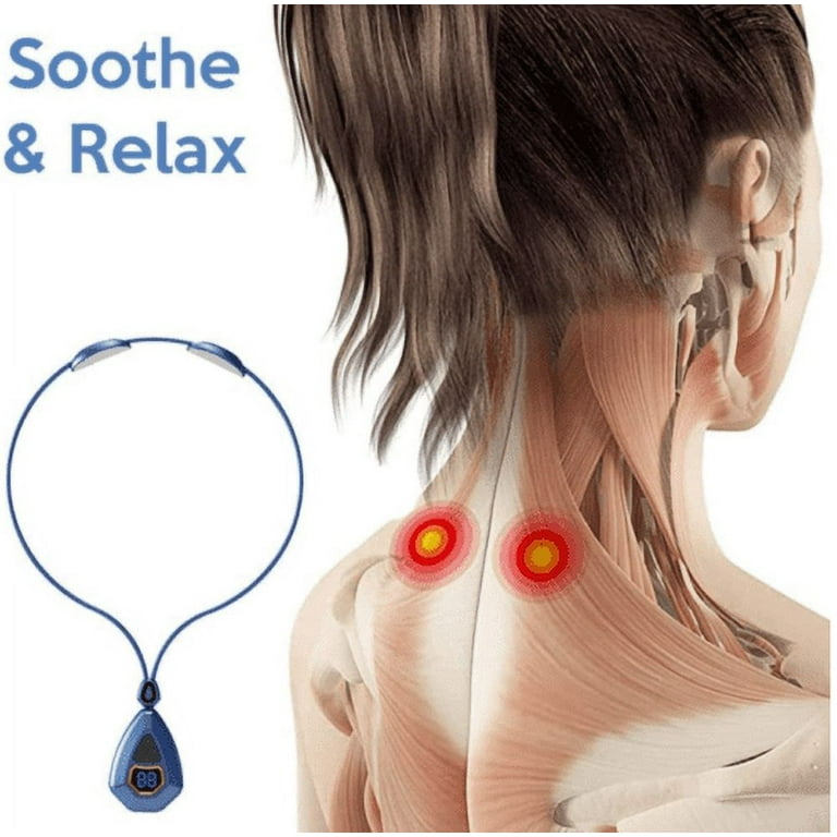 EMS Neck Acupoints Lymphvity Massage Device, EMS Neck Acupoints Massager  Device, Lymphatic Drainage Machine with 12 Modes (Blue) - Cdiscount  Electroménager