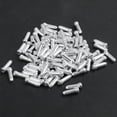 thumbnail image 4 of 200X Bicycle Bike Shifter Brake Cable Tips Caps End Crimp Silver, 4 of 8