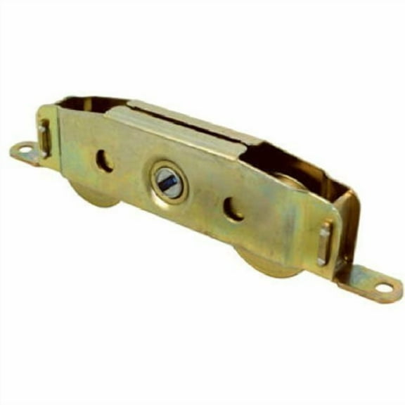 Slide-Co 13808-S Sliding Patio Door Roller Assembly, 1-1/4 in.  Wheel Diameter, Steel Ball Bearing Wheels