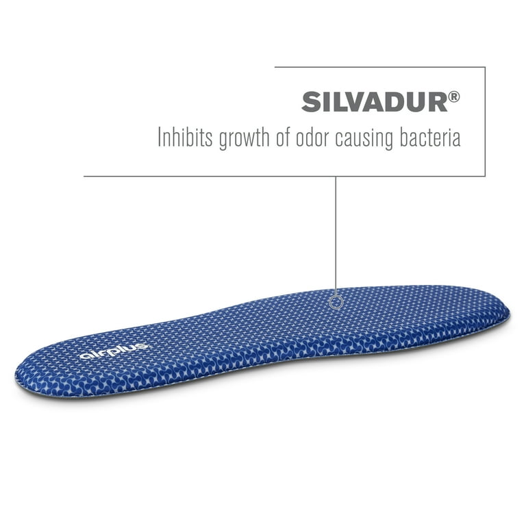 Airplus Memory Foam Comfort Insoles for Men s Size 7 13 Trim to Fit