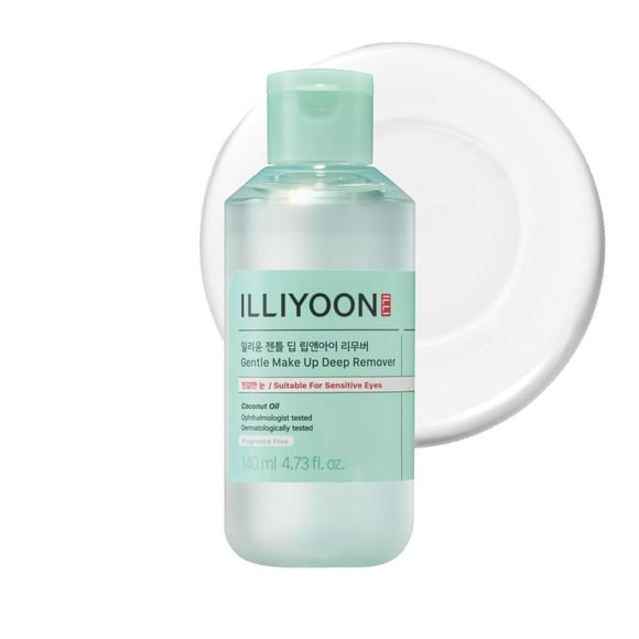Desmaquillante de ojos Illiyoon Gentle Deep 140 ml, vegano coreano