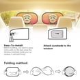 thumbnail image 5 of Yuyamidu Panda Car Window Shades for Baby Adorable Side Car Window Shades Foldable Car Window Covers 2 PCS Window Shade Sun Protection and Sun Shade Blocker Glare Shield Protection, 5 of 7