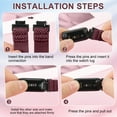 thumbnail image 3 of 3 Pack Vodtian Elastic Bands Compatible with Fitbit Inspire 3/Inspire 2/Inspire/Inspire HR/Ace 2/Ace 3, Soft Nylon Adjustable Wristband for Women Man, 3 of 7