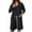 Black, variant on Arlun Knit Long Cardigan Sweaters for Women Soft Lightweight Open Front Comfort Outerwear Coat Trendy Elegan Solid Color Simple Stylish Fall Winter Long Sleeve Cardigans Red One Size