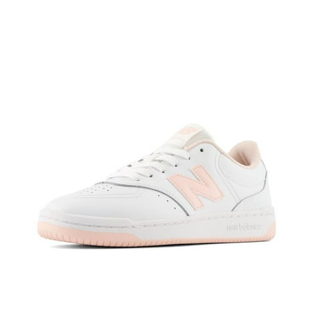 New Balance Women's BBW80 Sneaker, White/Pink/0, 9.5