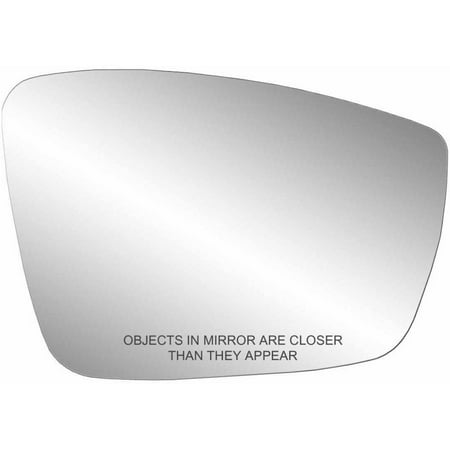 Volkswagen Side Mirror 30273 - Fit System Passenger Side Heated Mirror Glass w/ backing plate, Volkswagen VW Passat (from 4/ 12 & on) 12-15, 4 1/ 2