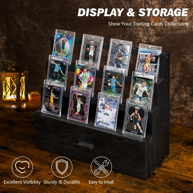trading card show display case Trade Show Display Case, Card Show Display Case Table Top Display Case 24 X  36 X 4 Display Case P302B Glossy Black Finish