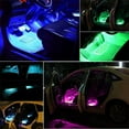 LED RGB Strip Under Car Tube Underglow Underbody System Neon Lights