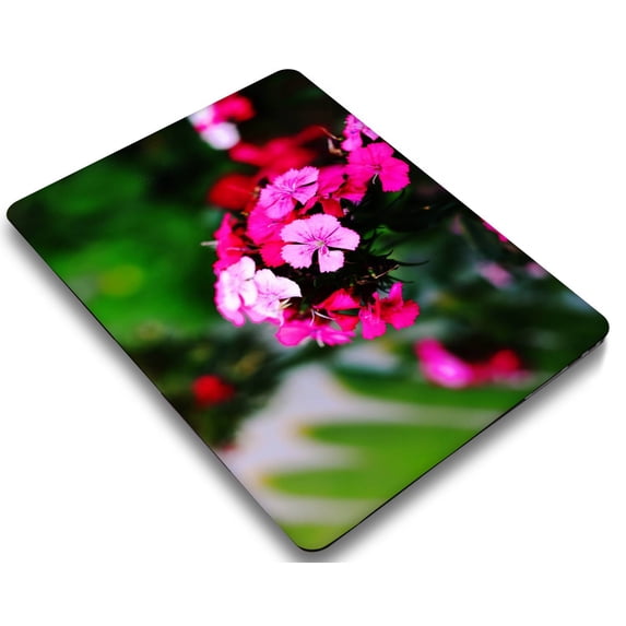 KSK KAISHEK Protective Case Hard Cover for MacBook Pro 15 inchs( Retina Display Touch Bar, 2016 - 2019) Model A1707/A1990 Flower 0728