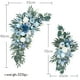 thumbnail image 2 of 2 flores artificiales hechas a mano con , guirnalda de flores de simulación, arco de boda, flores para , decoración de pared de, 2 of 9