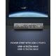 thumbnail image 4 of Abrazadera de escritorio Power Strip PLUGTUL de 3 salidas con USB PD de 20 W, color negro, 4 of 8