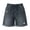 Gray#women's shorts casual, variant on aohooy Elastic Waist Ripped Jean Shorts for Women Drawstring Rolled Hem Distressed Denim Short Summer Hot Short Stretchy Shorts Blue,S