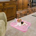 thumbnail image 4 of Dog Toilet Plastic Pet Toilet Anti-slide Dog Toilet Plastic Dog Toilet for Home (Pink), 4 of 4