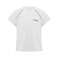 thumbnail image 3 of Jowowha Kids Girls Boys Athletic Shirts Short Sleeve Dry Fit Sports T-Shirts Activewear Tees Tops for White 150, 3 of 6