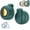 Green, variant on Portable Silent Mini Bladeless Electric Fan,Small Whirlwind Bladeless Fan,Adjustable 3-Speed Suspended Waist Fans,For Waist Clip Fan For Outdoor Travel Office
