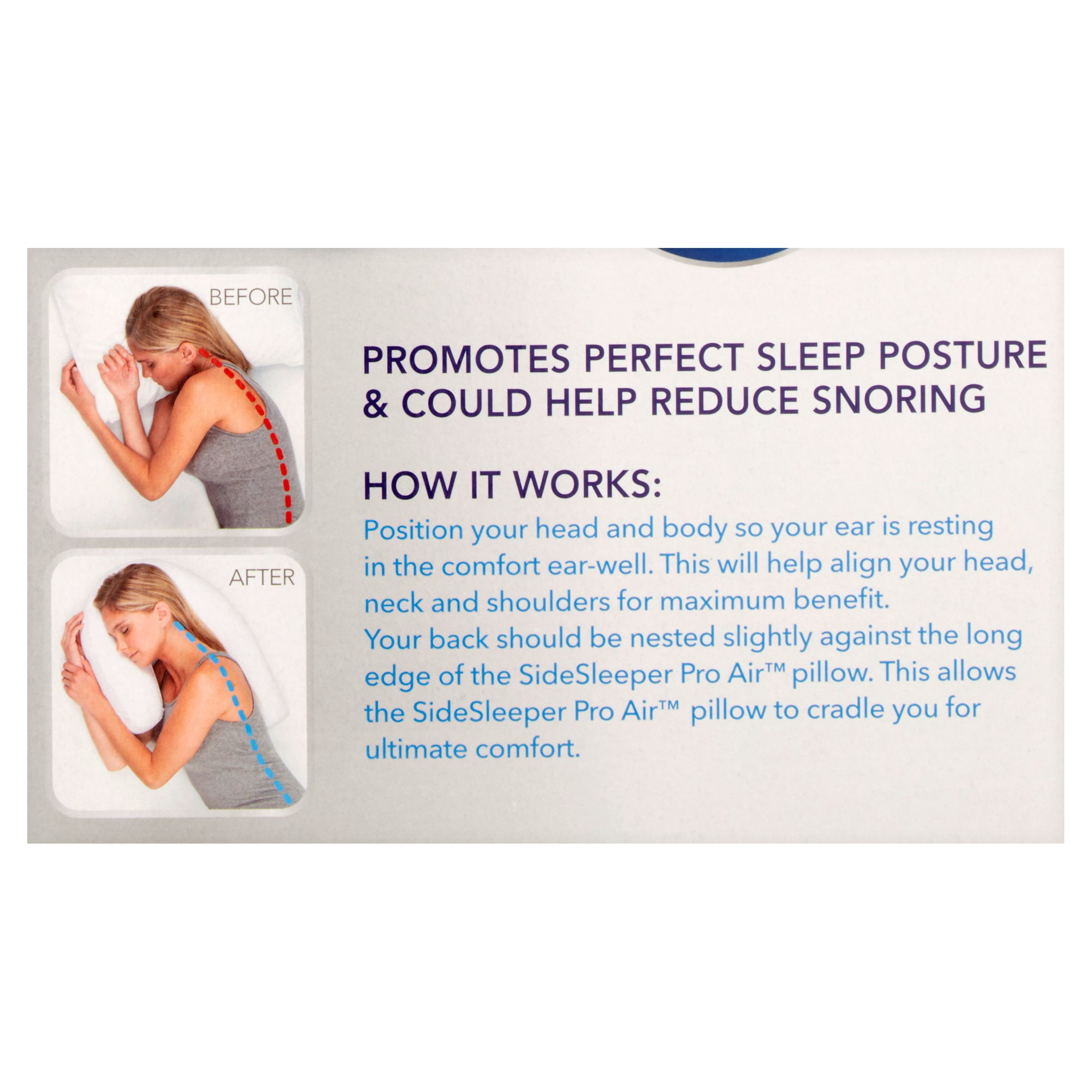 Side sleeper pro air pillow cheap