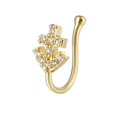 thumbnail image 4 of Fake Nose Ring Rhinestones: 9PCS Fashion Non Piercing Nose Cuff Septum Jewelry, 4 of 10