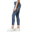 thumbnail image 6 of WallFlower Women's Luscious Curvy Ankle Mid-Rise Insta Stretch Juniors Jeans, 6 of 8