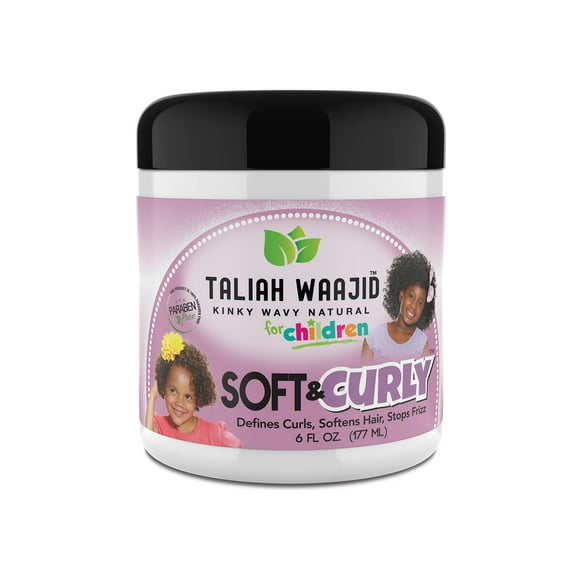 Taliah Waajid Soft Curly Cream, Clarifying Hair Treatment, 6 Fl Oz (1 Piece)