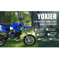 thumbnail image 5 of Dapmiu 49CC 2-Stroke Youth Dirt Bike&nbsp;- 1.25KW Max Power & Aluminum Rims, Mono-Shock Suspension for Beginners, Blue, 5 of 8
