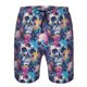 thumbnail image 3 of Balery cool Skull colorful Traje de Baño Estilo Hawaiano para Hombre, Shorts de Secado Rápido con Bolsillos-Small, 3 of 6