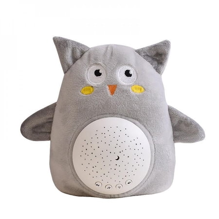 

CUTELOVE Sleep Soothers For Sleeping Kids Portable White Noise Sound Machine & Night Light Projector Kids Lullaby Stuffed Animal Toy