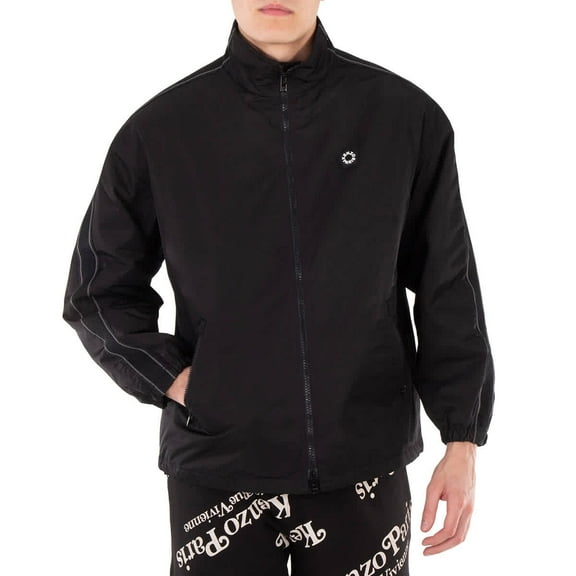 Kenzo Boke Flower Motif Zip-Up Jacket, Size Medium