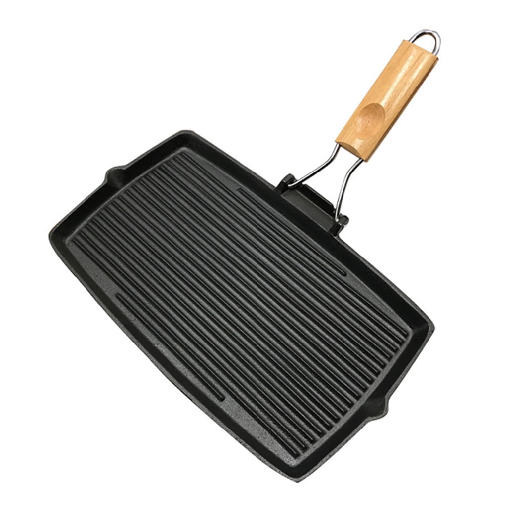 MLINS Pancake Griddle Omelette Cast Iron Nonstick with Free Shipping