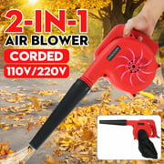 Electric Power 850W Air Blower Vacuum Corded Handheld Car Home Garden Dust Leaf Cleaner 110V/220V