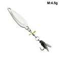 thumbnail image 1 of 3Pcs Spinner Spoon Metal Bait Micro Fishing Lure Small Sequins Copper Long Shot Baits For Bass, 1 of 8