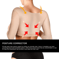 thumbnail image 4 of Lady Jeneva Femmes Posture Correcteur Bras Compression Shapewear, Beige Grand, 4 of 10