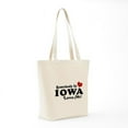 thumbnail image 7 of CafePress - Somebody In Iowa Loves Me Tote Bag - Unisex Canvas Tote Bag, Beige, 1-Piece, 7 of 7