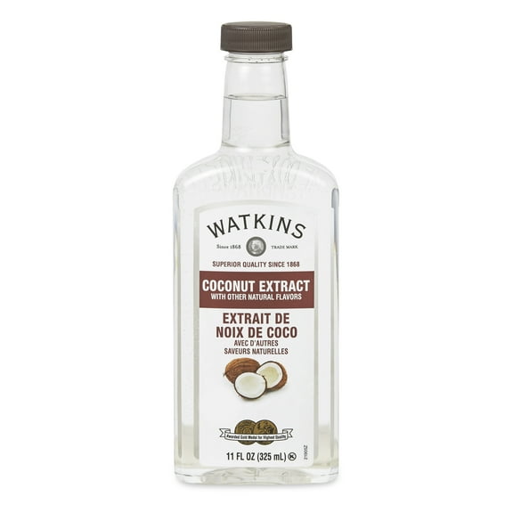 Watkins Coconut Extract with Other Natural Flavors, 11 fl oz (plastic container)