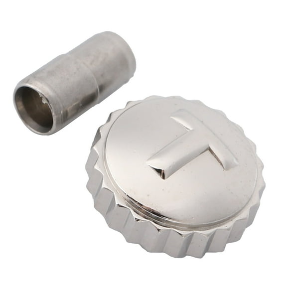 Watch Head, Watch Crown Parts Alloy Silver For Watch Repairing