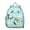 Greenish-blue-42, variant on Ethnic Floral Print Adjustable School Bag - Durable & Ergonomic Backpack for Commuters and Students