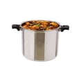 thumbnail image 3 of 23 Quart Pressure Canner And Cooker With Pressure Gau 10PSI Explosion Proof Safety Valve Extra-Lar Size, 3 of 7