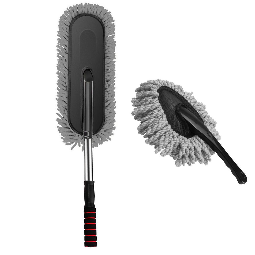 Tohuu Car Duster Soft Microfiber Car Interior Duster Kit with