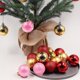 thumbnail image 5 of 24 piezas 6cm adornos de bolas de Navidad irrompibles árbol de Navidad boda, 5 of 5