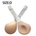 thumbnail image 3 of Invisible Lift Bra, Invisible Lift Bra for Large Breasts, Steel Ring Support Anti-Bump Lift Breast Patch Gathering Invisible Bra, 3 of 6