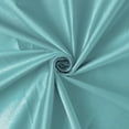 thumbnail image 4 of 2-PC Set MR2 Teal color Rod Pocket Faux Silk Window Curtain Treatment, Set of Two (2) Solid Semi Sheer Panels 55" W x 84" L (Each), 4 of 5