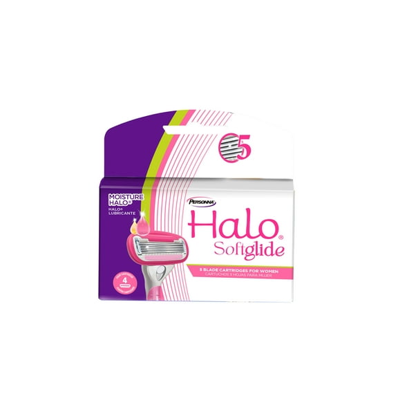 Personna Halo 5 Blade Cartridge, 4ct