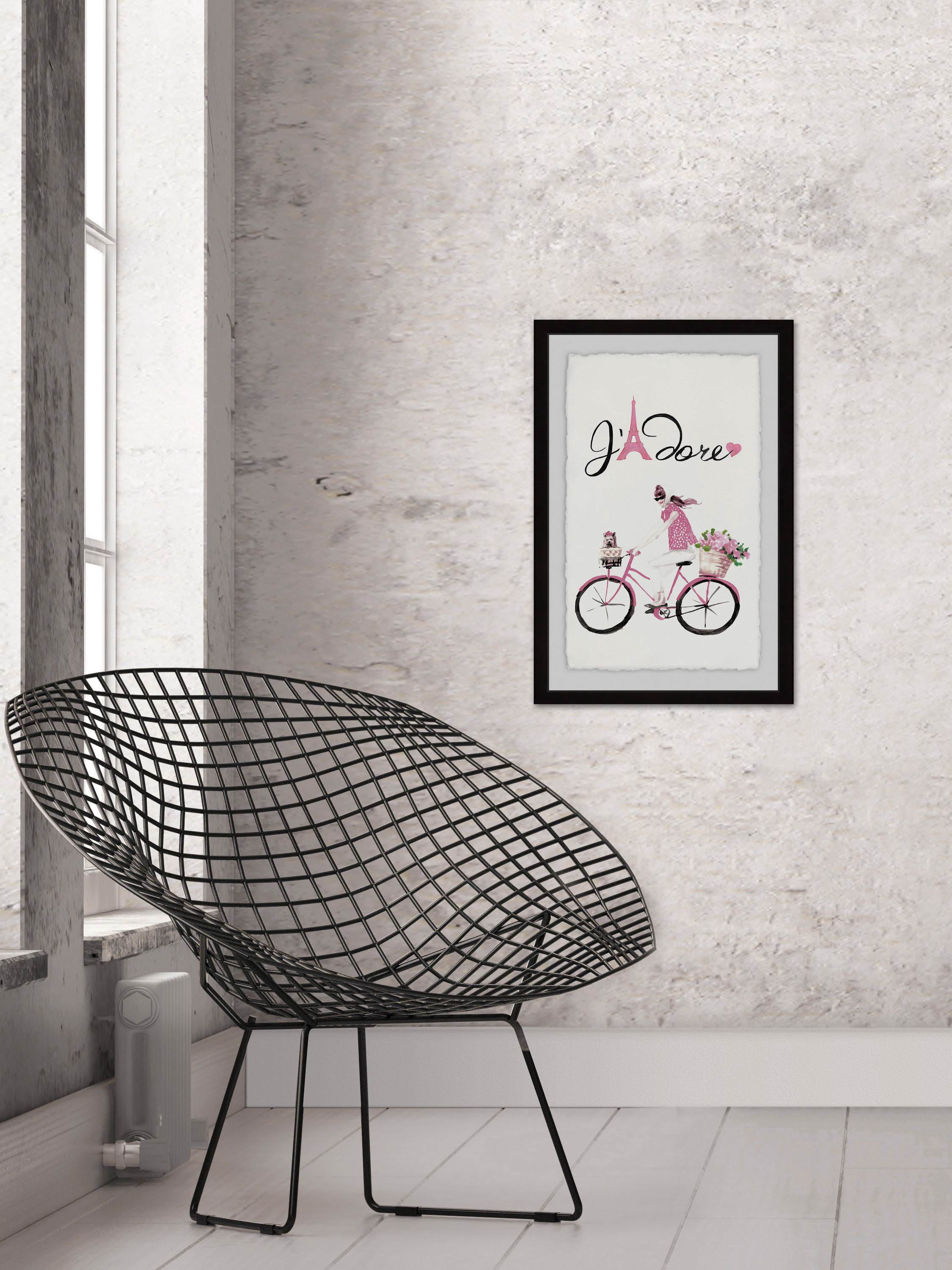 I Adore II Framed Painting Print