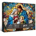 thumbnail image 1 of Clearance! Stained Glass Puzzles For Adults 1000 Pieces And Up Colorful Christmas Puzzle Difficult Puzzles As Home Decor, 1 of 9