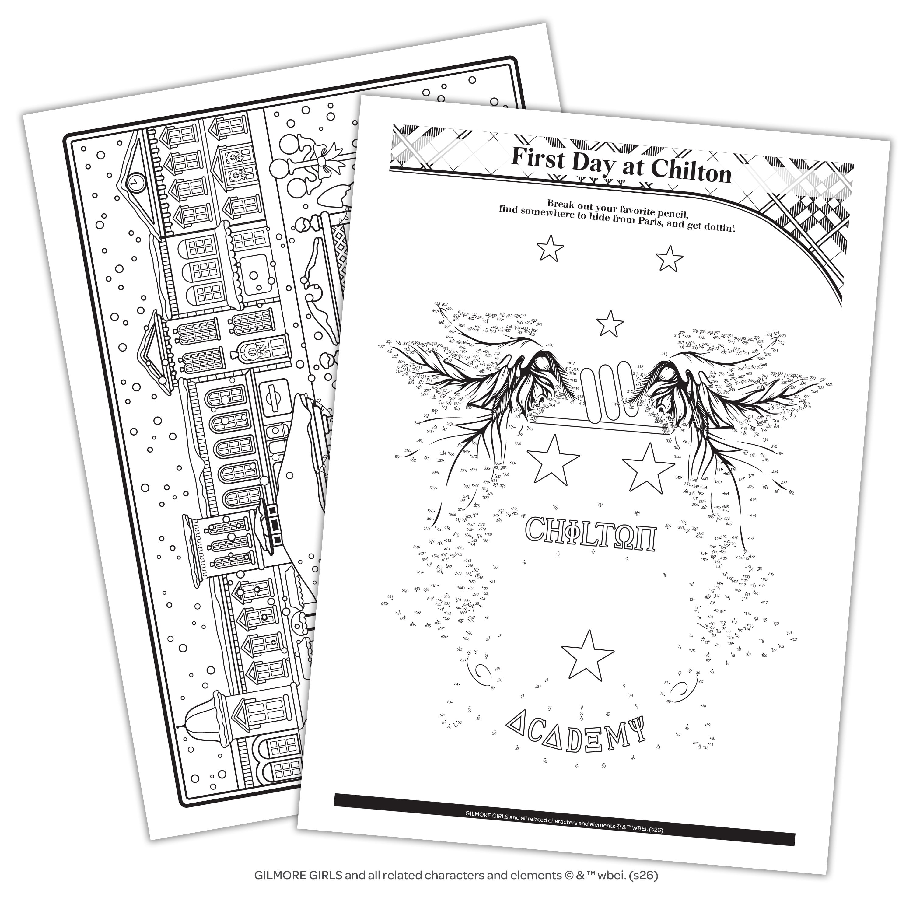 Gilmore Girls Official Advanced Coloring and Activity Book