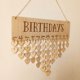 thumbnail image 5 of Calendario de madera DIY con letras para cumpleaños, recordatorio, decoración colgante con placa en forma de corazón., 5 of 6