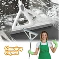 thumbnail image 4 of Multifunction Magic Broom, Squeegee Broom for Floor, Rubber Broom, Silicone Broom for Floor Cleaning, Magic Broom Sweeper for Living Room, Kitchen, Bathroom-Easy Dry The Glass (Grey, 12.6 INCH), 4 of 7